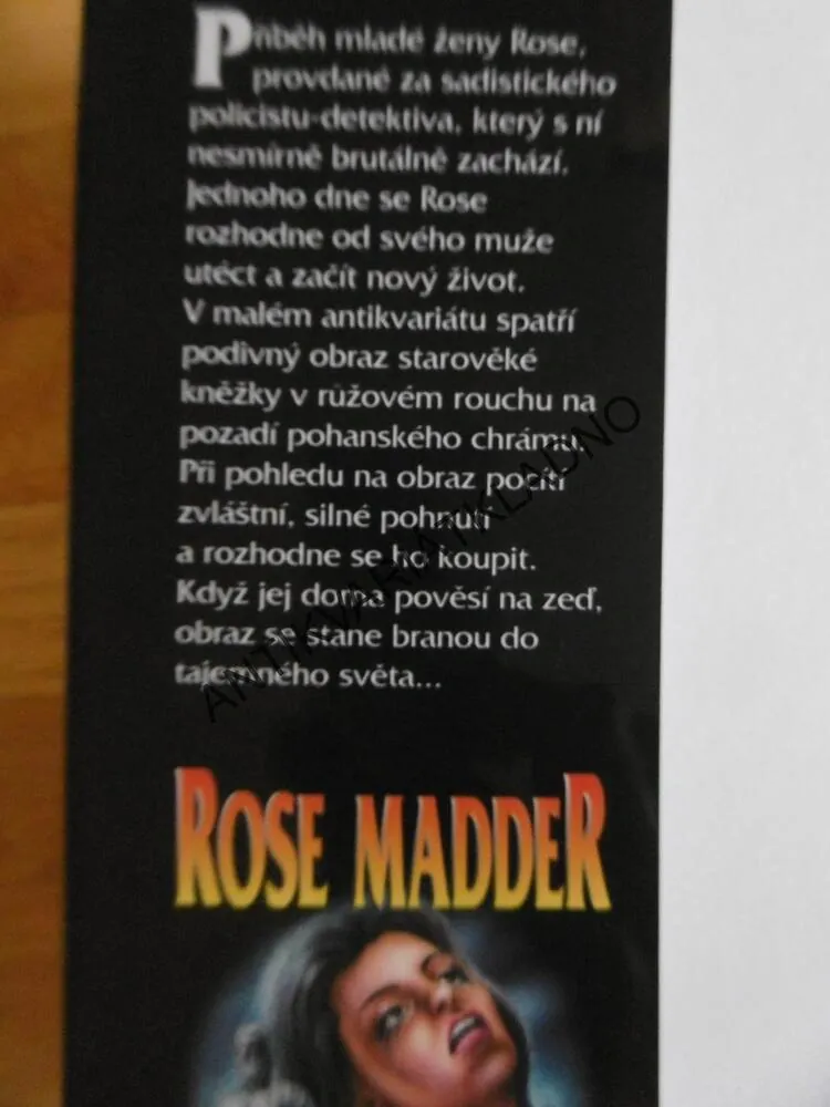 ROSE MADDER, STEPHEN KING, **an
