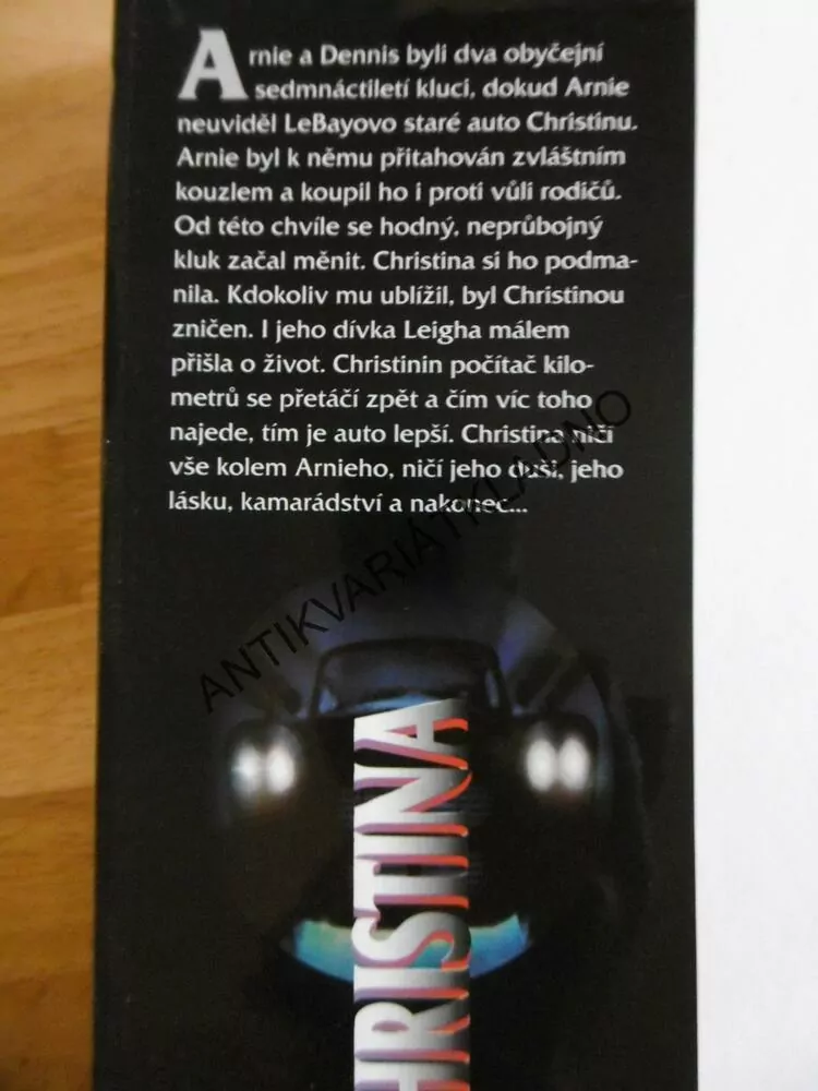 CHRISTINA, STEPHEN KING, **an