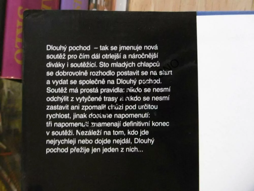 DLOUHÝ POCHOD, STEPHEN KING, RICHARD BACHMAN, **an