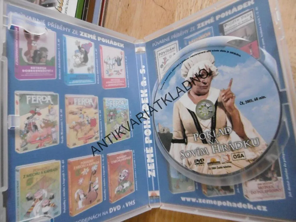 POKLAD NA SOVÍM HRÁDKU, DVD FILM 