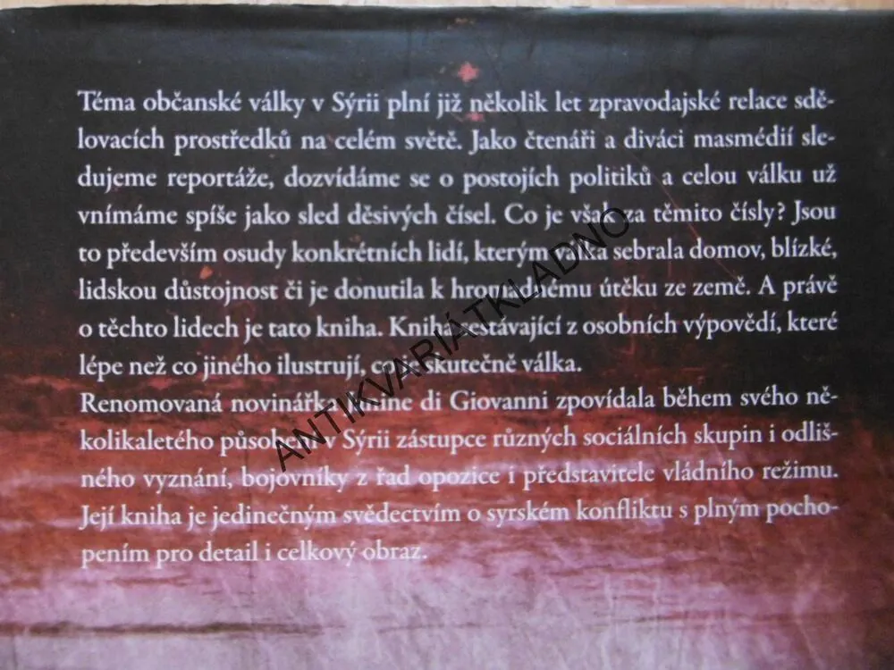 TO RÁNO, KDY SI PRO NÁS PŘIŠLI..., JANINE DI GIOVANNI, **an