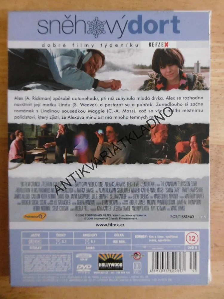 SNĚHOVÝ DORT, DVD FILM 