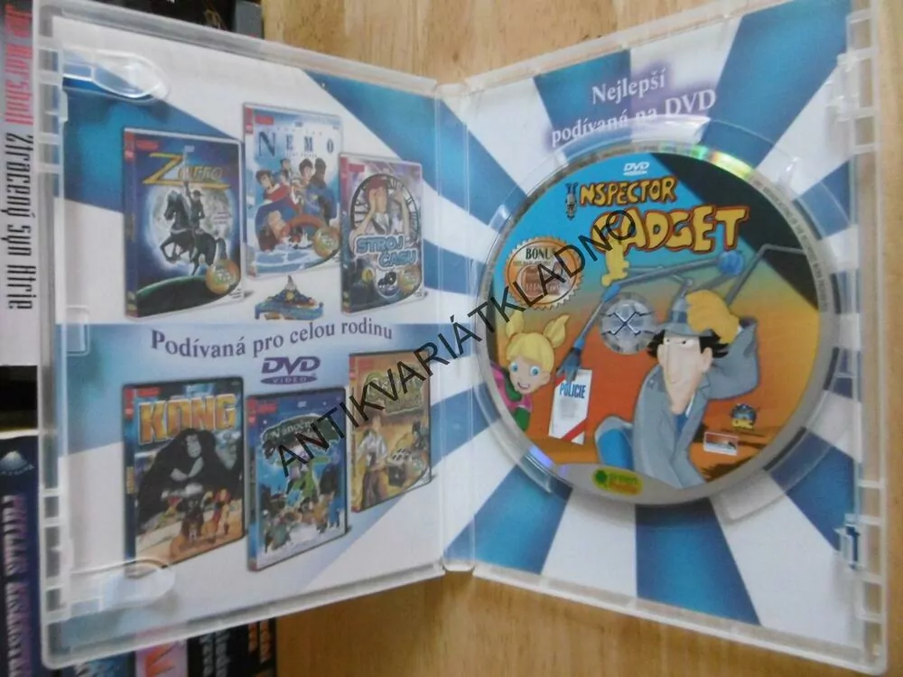 INSPECTOR GADGET, DVD FILM