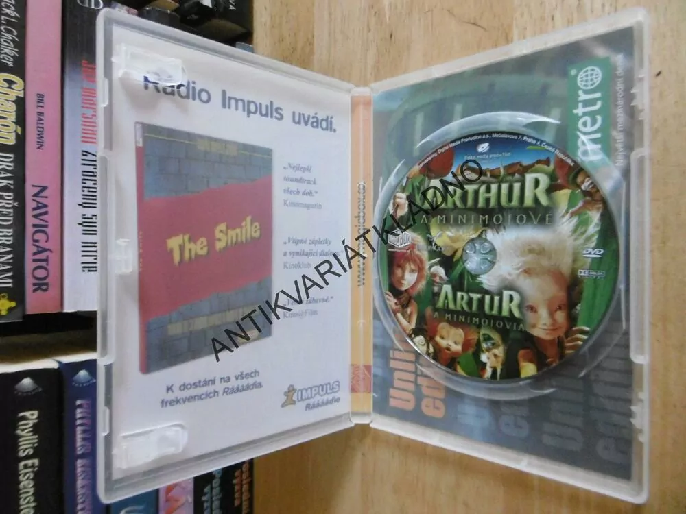 ARTHUR A MINIMOJOVÉ, DVD FILM