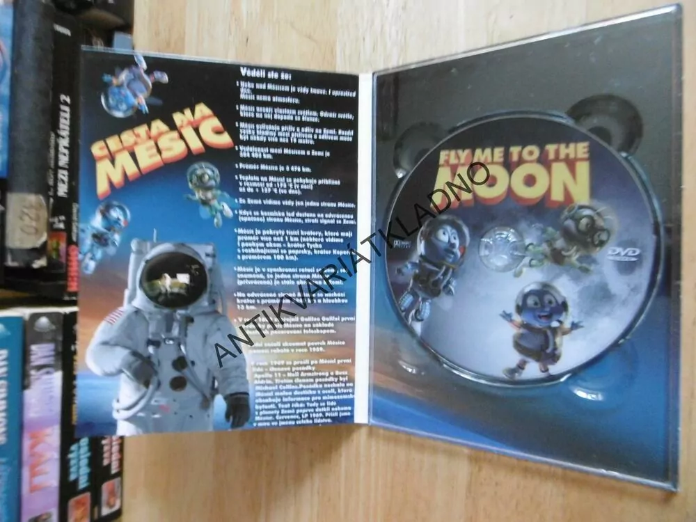 CESTA NA MĚSÍC, DVD FILM