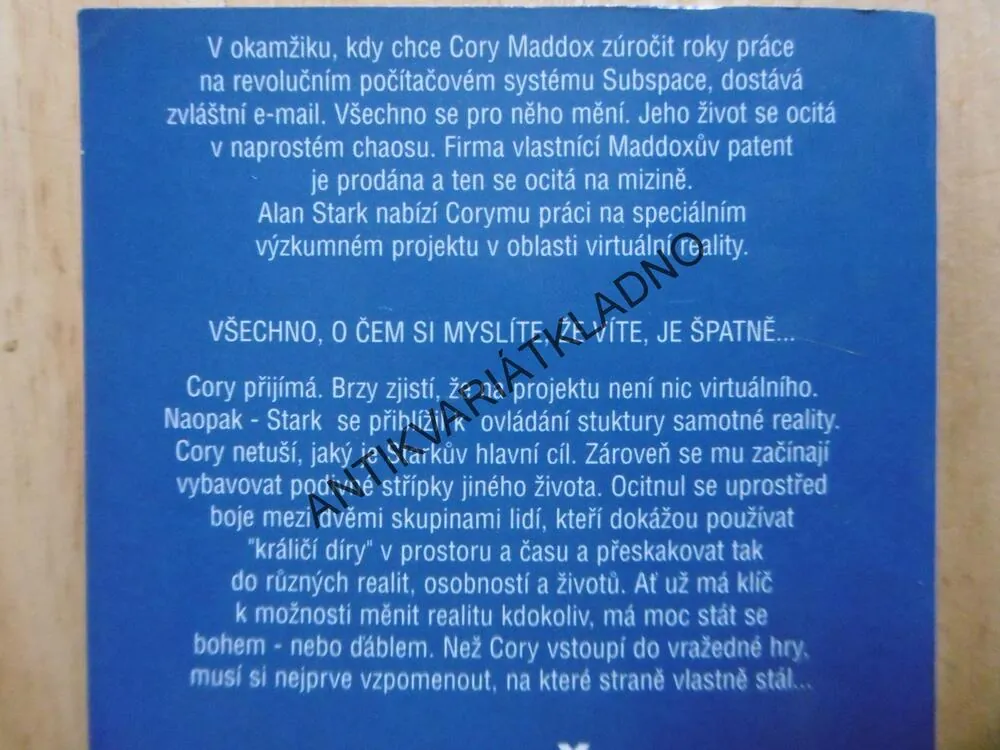 MROŽ PRO KYBERNET, JACK L. CHALKER, **an