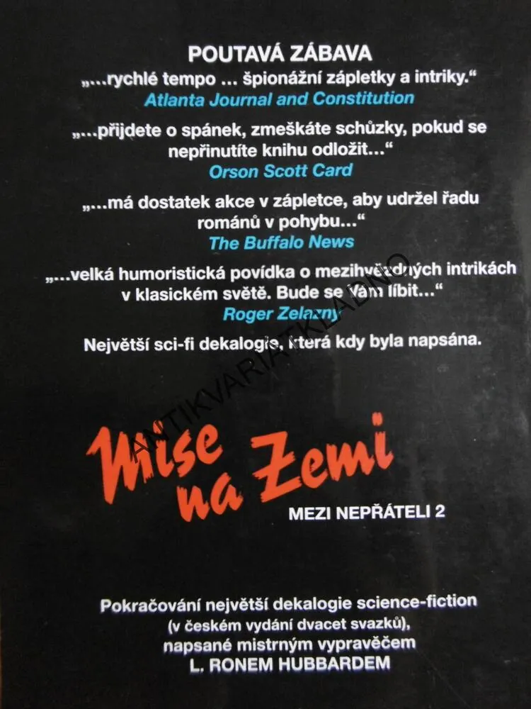 MISE NA ZEMI, L. RON HUBBARD, **an