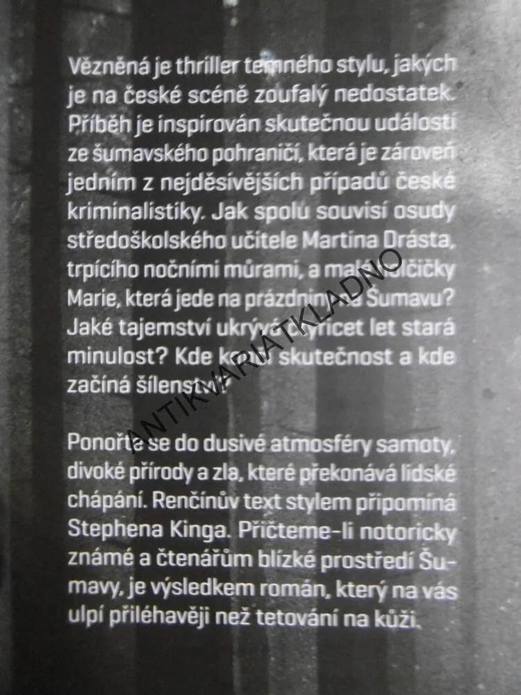 VĚZNĚNÁ, PAVEL RENČÍN, **an