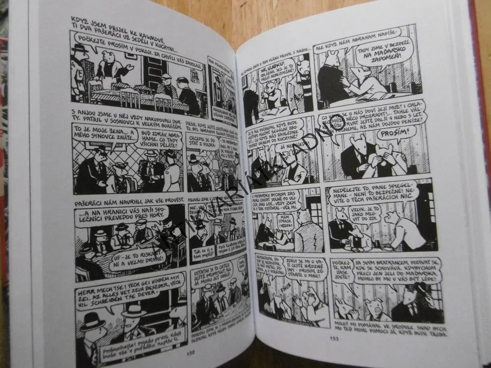 MAUS, PŘÍBĚH OČITÉHO SVĚDKA, ART SPIEGELMAN, KOMIKS VÁLKA, **an