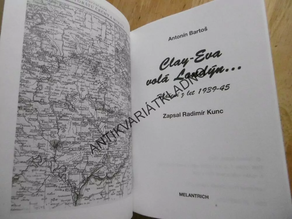 CLAY-EVA VOLÁ LONDÝN..., ANTONÍN BARTOŠ - ZAPSAL RADIMÍR KUNC, **an