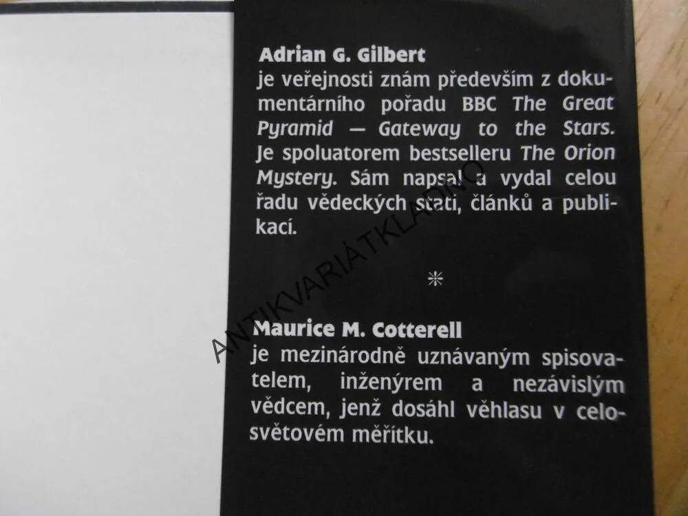 MAYSKÁ PROROCTVÍ, ODKRÝVÁNÍ TAJEMSTVÍ ZTRACENÉ CIVILIZACE, ADRIAN GILBERT, MAURICE COTTERELL, **an