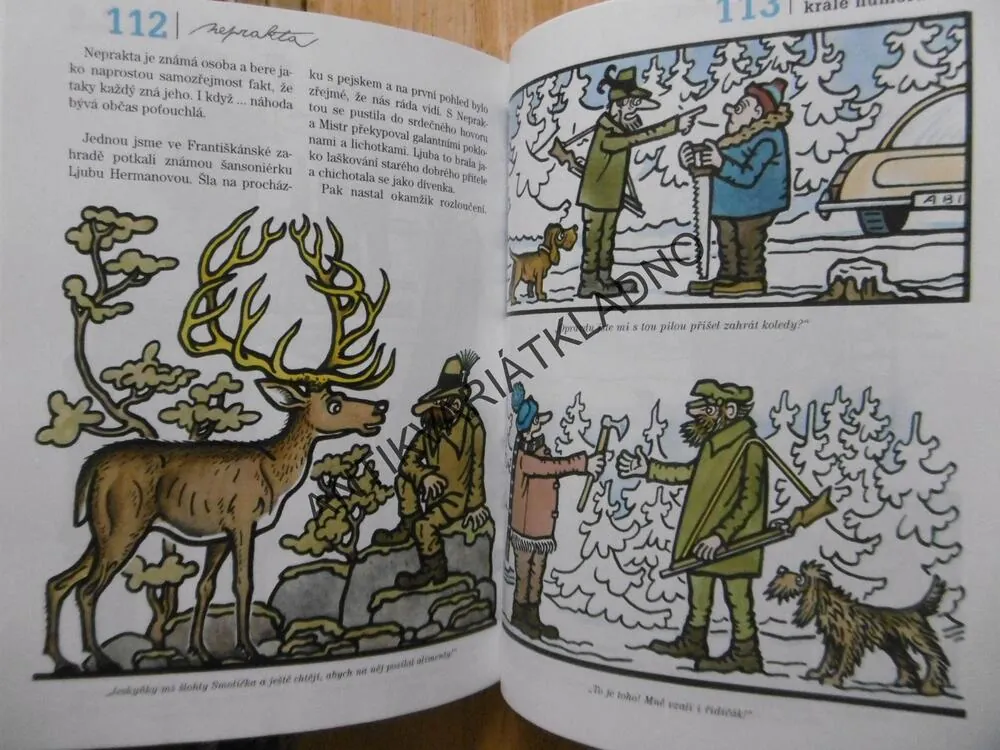 Z ARCHÍVŮ KRÁLE HUMORU, NEPRAKTA 2, JIŘÍ WINTER, MILOSLAV ŠVANDRLÍK, **an