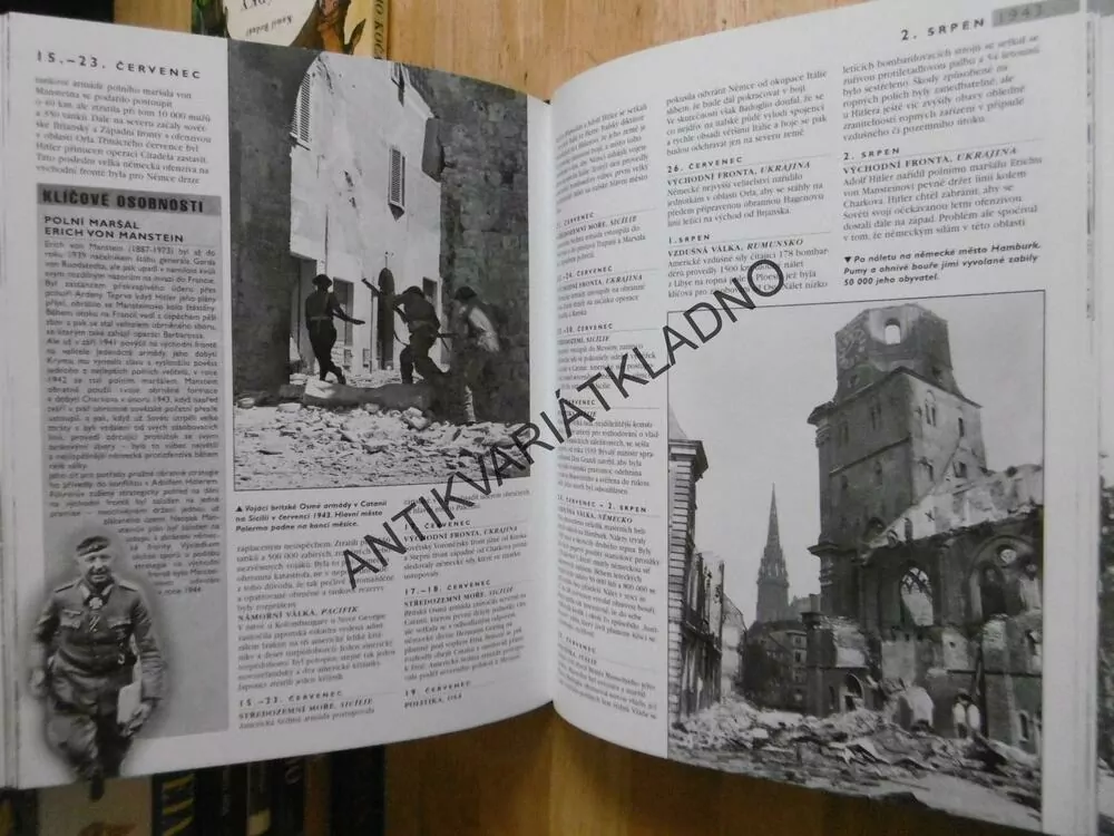 II. SVĚTOVÁ VÁLKA DEN PO DNI, ANTONY SHAW, **an