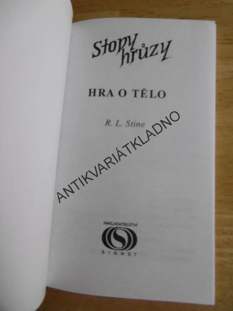 STOPY HRŮZY 81 - HRA O TĚLO, R.L. STINE,