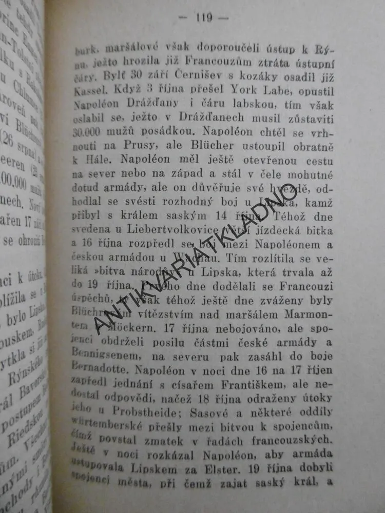 NAPOLEON I. , BONAPARTE, DR. J.V. PRÁŠEK, 1919