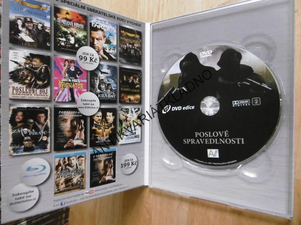 POSLOVÉ SPRAVEDLNOSTI, DVD FILM