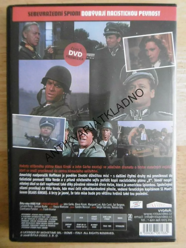 5 PEKELNÝCH MUŽŮ, DVD FILM