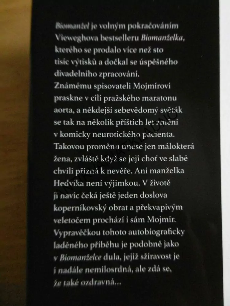 BIOMANŽEL, MICHAL VIEWEGH, **an