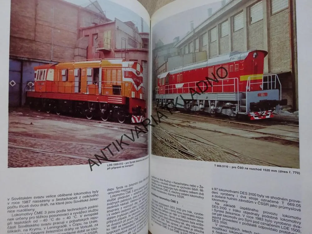 POD ZNAČKOU ČKD, 90 LET VÝROBY LOKOMOTIV, PRAHA ČKD, **an