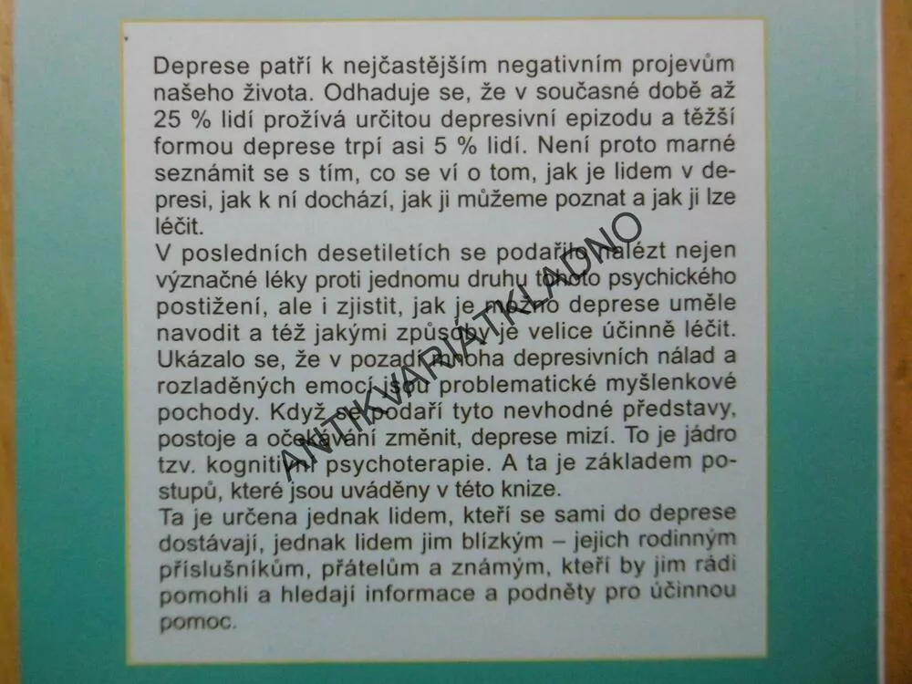 JAK ZVLÁDAT DEPRESI, JARO KŘIVOHLAVÝ, **an
