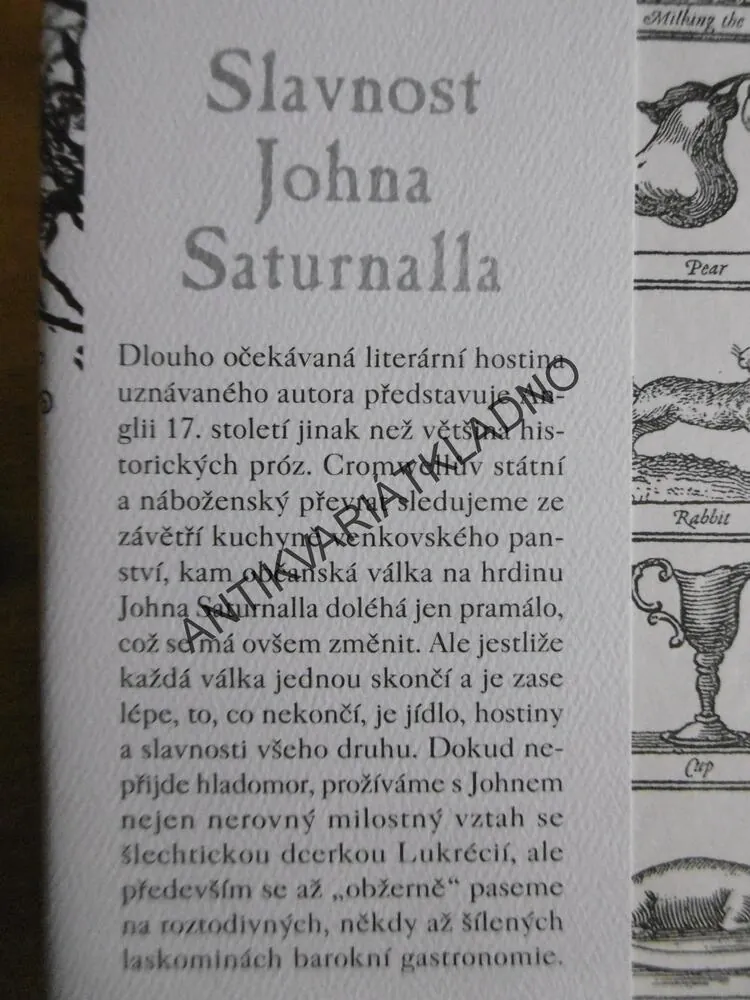 SLAVNOST JOHNA SATURNALLA, LAWRENCE NORFOLK, **an