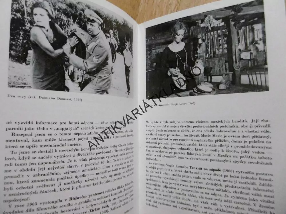 CLAUDIA CARDINALOVÁ, ČS FILMOVÝ ÚSTAV