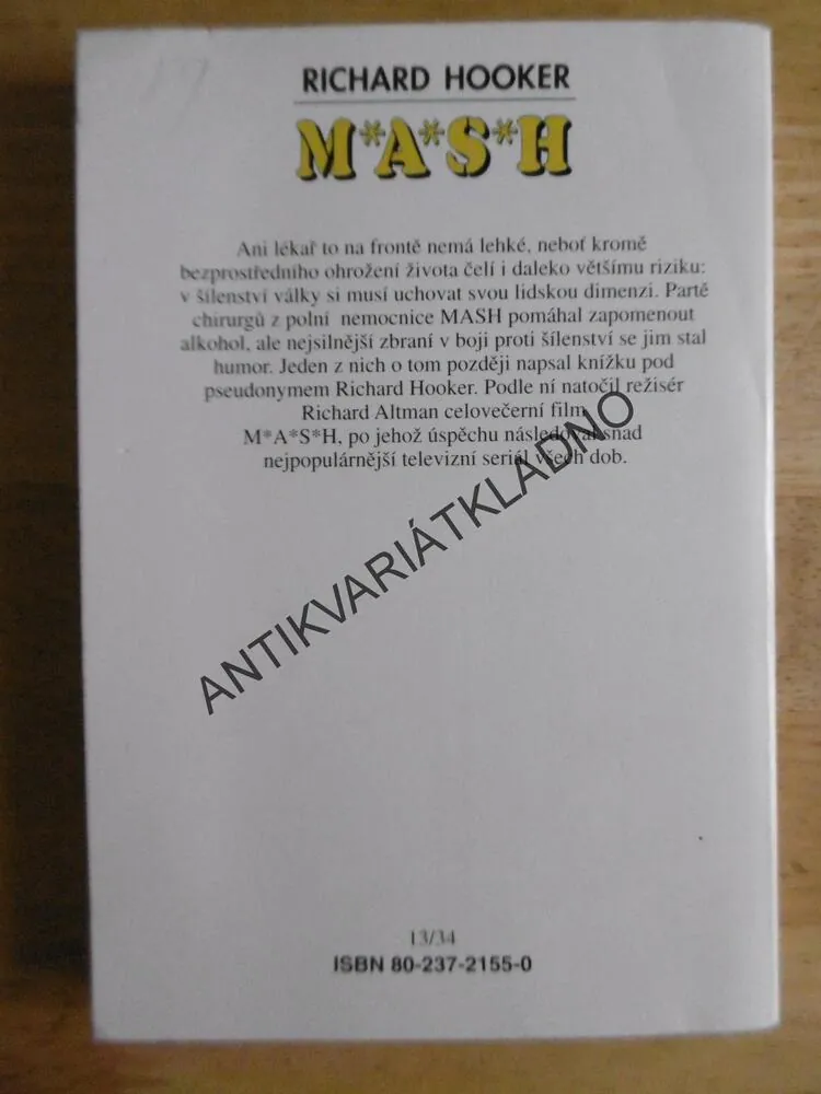MASH, JAK TO BYLO DOOPRAVDY, RICHARD HOOKER, **an