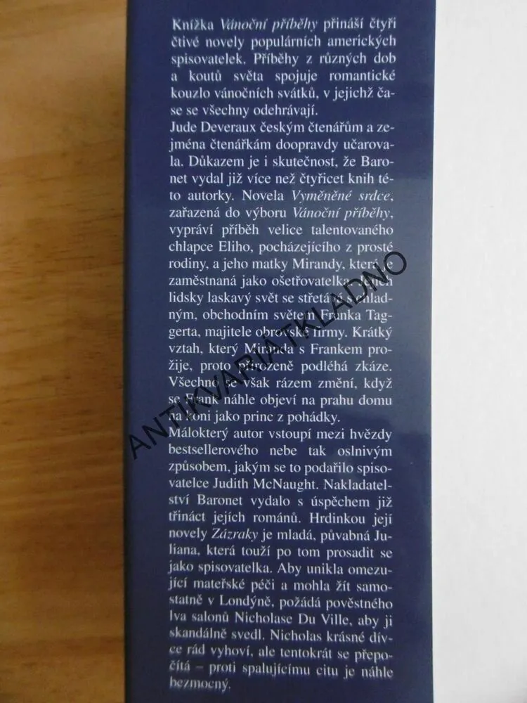 VÁNOČNÍ PŘÍBĚHY, JUDE DEVERAUX, JILL BARNETT, JUDITH MCNAUGHT, ARNETTE LAMB, **an