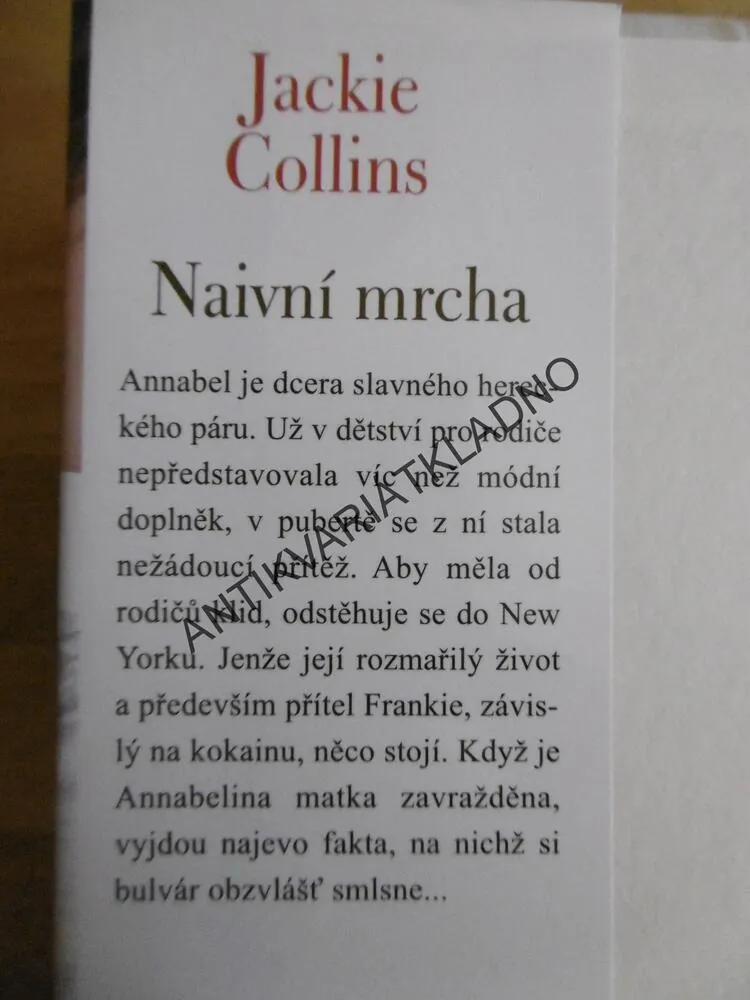 NAIVNÍ MRCHA, JACKIE COLLINS, **an