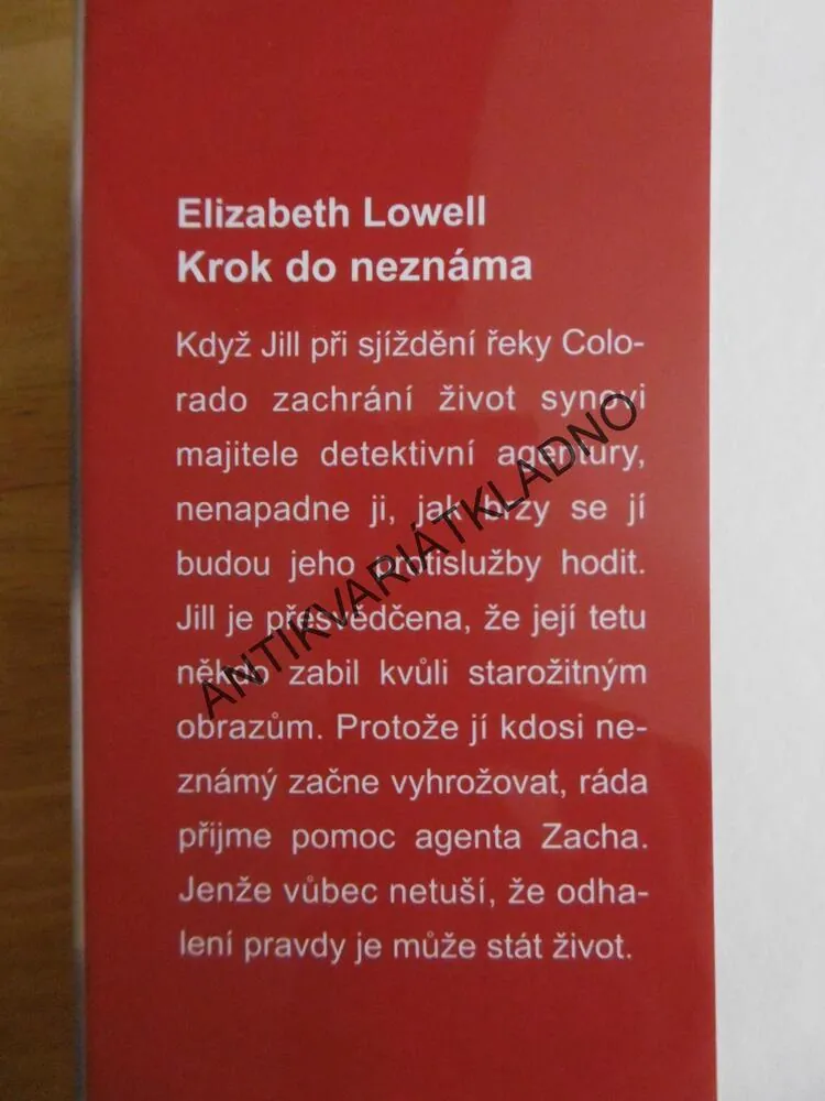 KROK DO NEZNÁMA, ELIZABETH LOWELL, **an