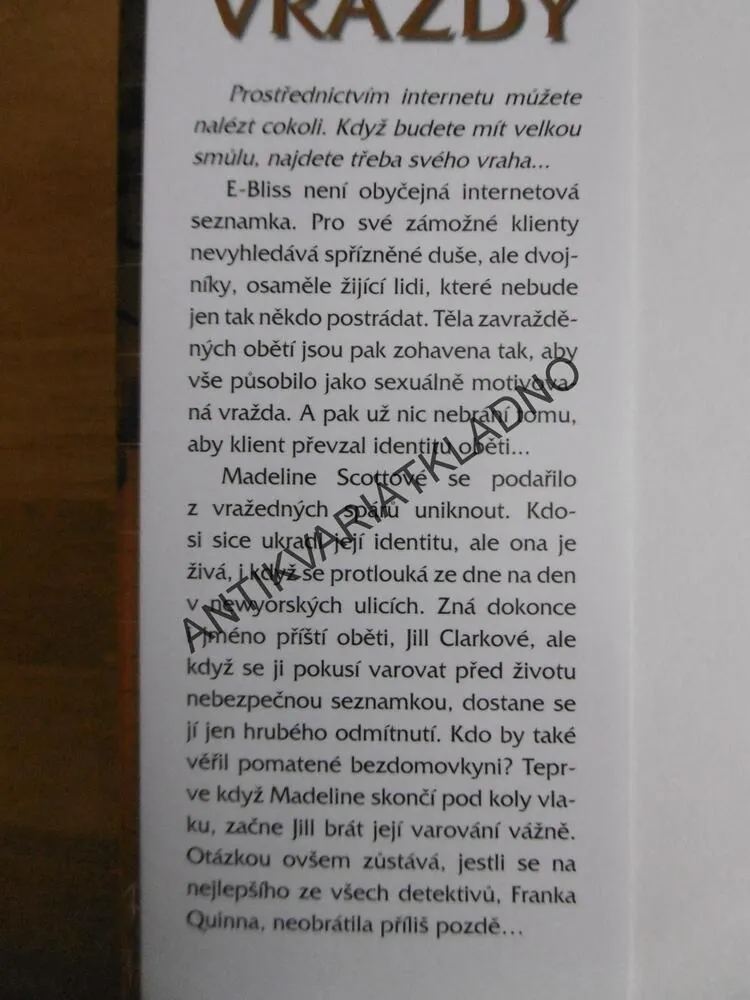NOČNÍ VRAŽDY, JOHN LUTZ, **an