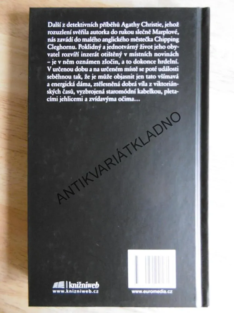 OZNAMUJE SE VRAŽDA, AGATHA CHRISTIE, **an