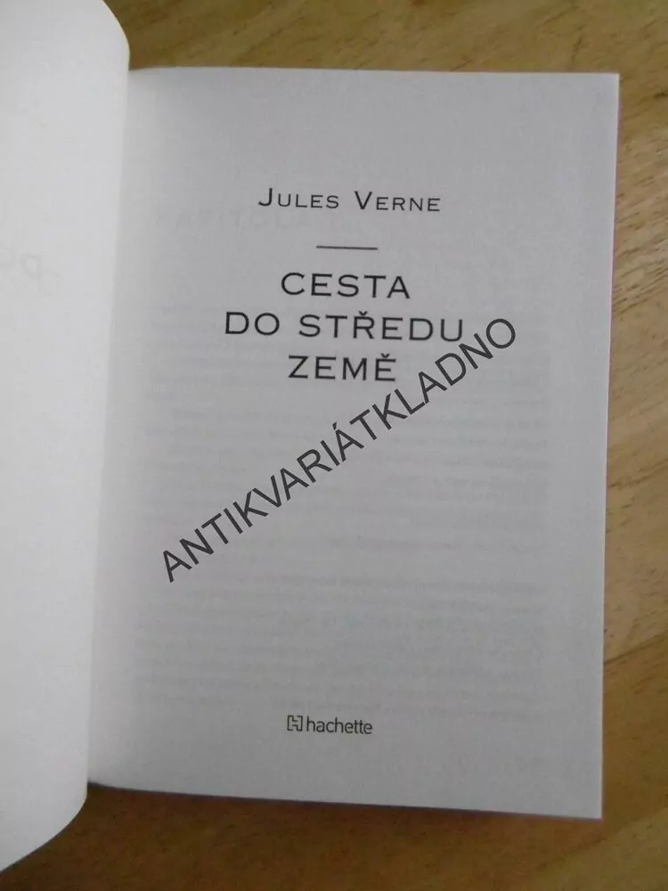 CESTA DO STŘEDU ZEMĚ, JULES VERNE, **an