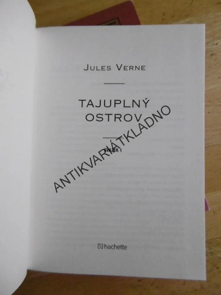 TAJUPLNÝ OSTROV, 1 - 2, JULES VERNE, **an