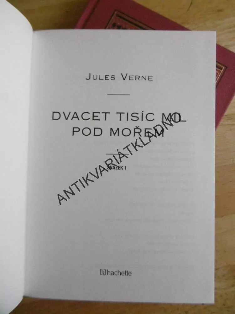 DVACET TISÍC MIL POD MOŘEM 1 - 2, JULES VERNE, **an
