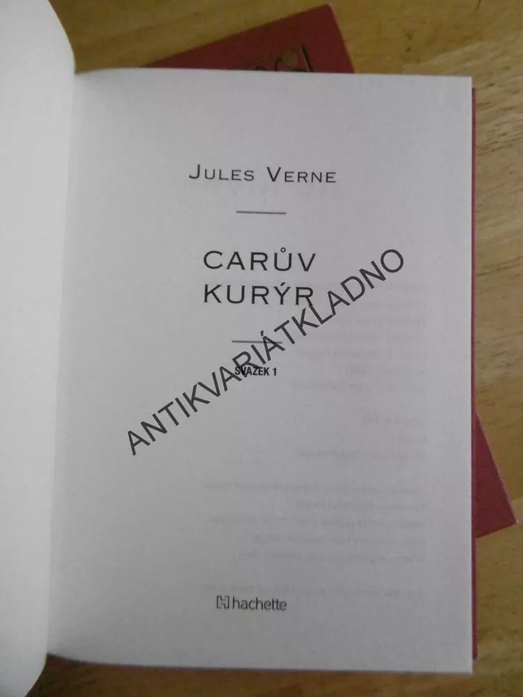 CARŮV KURÝR, 1 - 2, JULES VERNE, **an