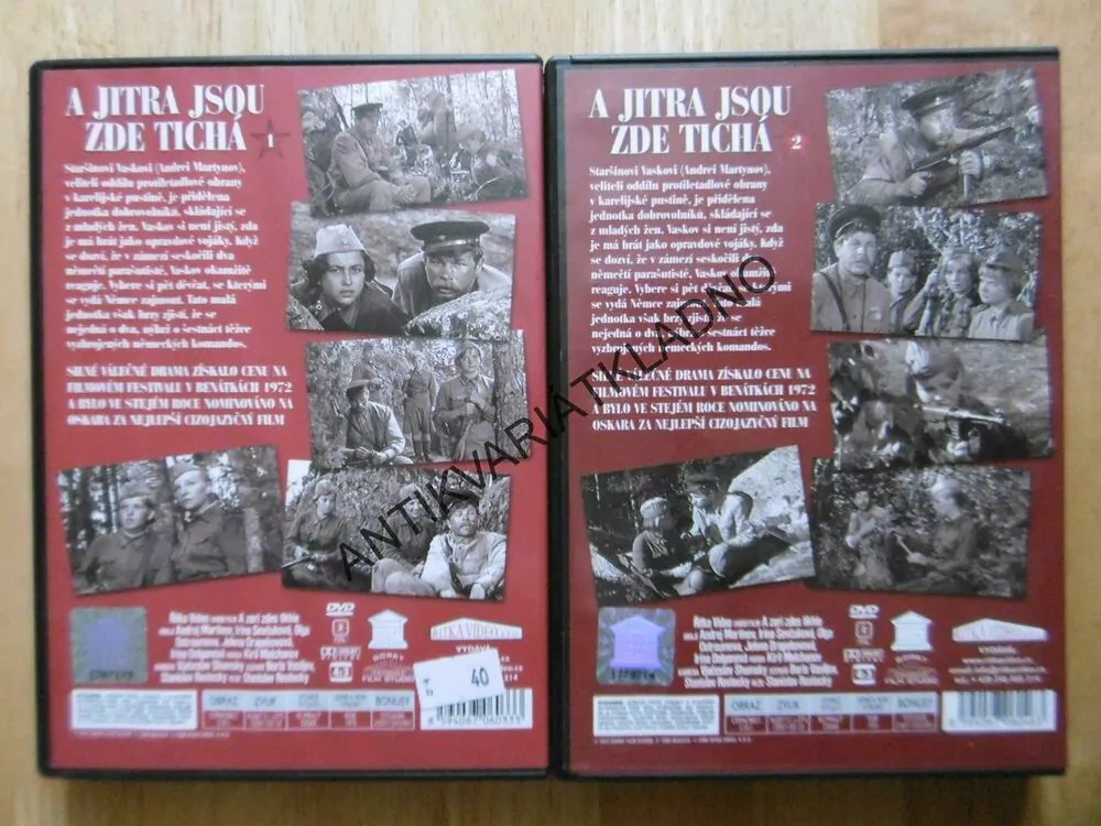 A JITRA JSOU ZDE TICHÁ 1 A 2, DVD FILM