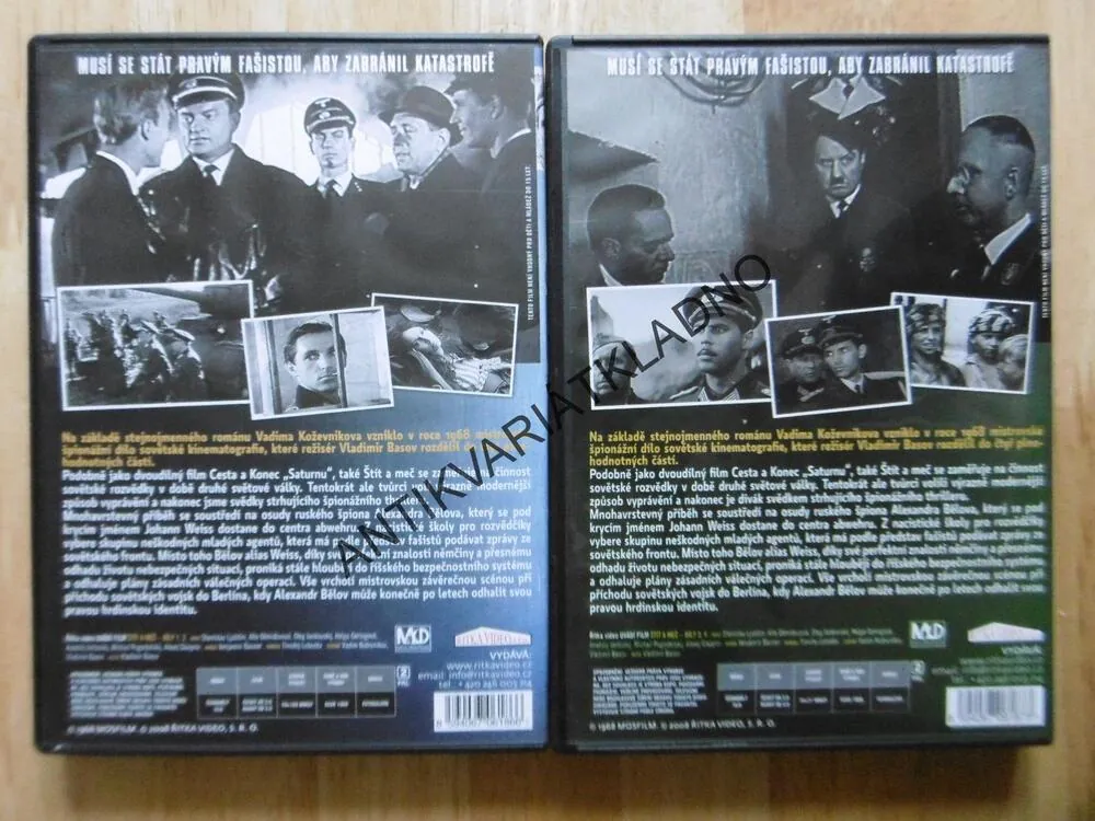 ŠTÍT A MEČ 1, 2, 3, 4, DVD FILM