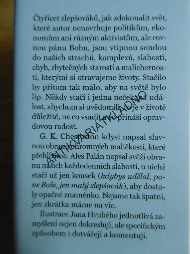 RADY PÁNU BOHU, JAK VYLEPŠIT SVĚT, ALEŠ PALÁN, JAN HRUBÝ, **an