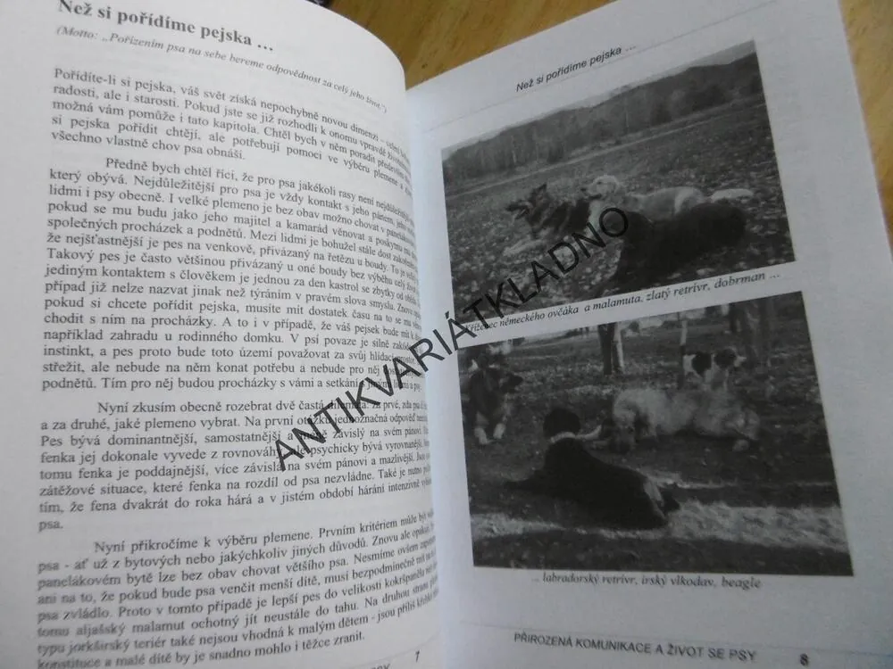 PŘIROZENÁ KOMUNIKACE A ŽIVOT SE PSY, VIKTOR DOSTÁL, **an