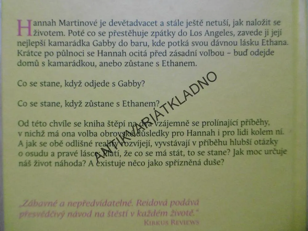 MOŽNÁ V JINÉM ŽIVOTĚ, TAYLOR JENKINS REIDOVÁ, **an