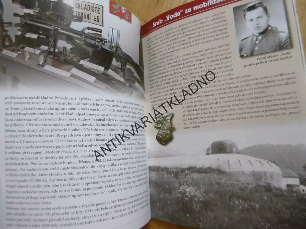 ČESKOSLOVENSKÉ OPEVNĚNÍ U NÁCHODA, PETR CHARVÁT A KOLEKTIV, **an