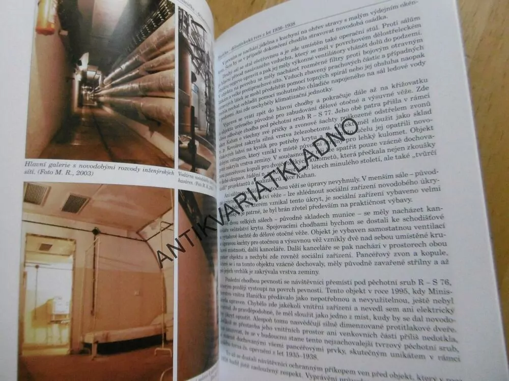 HANIČKA, DĚLOSTŘELECKÁ TVRZ Z LET 1936 - 1938, BOHUSLAV KACHLÍK, MARTIN RÁBOŇ, LUDĚK VÁVRA, **an
