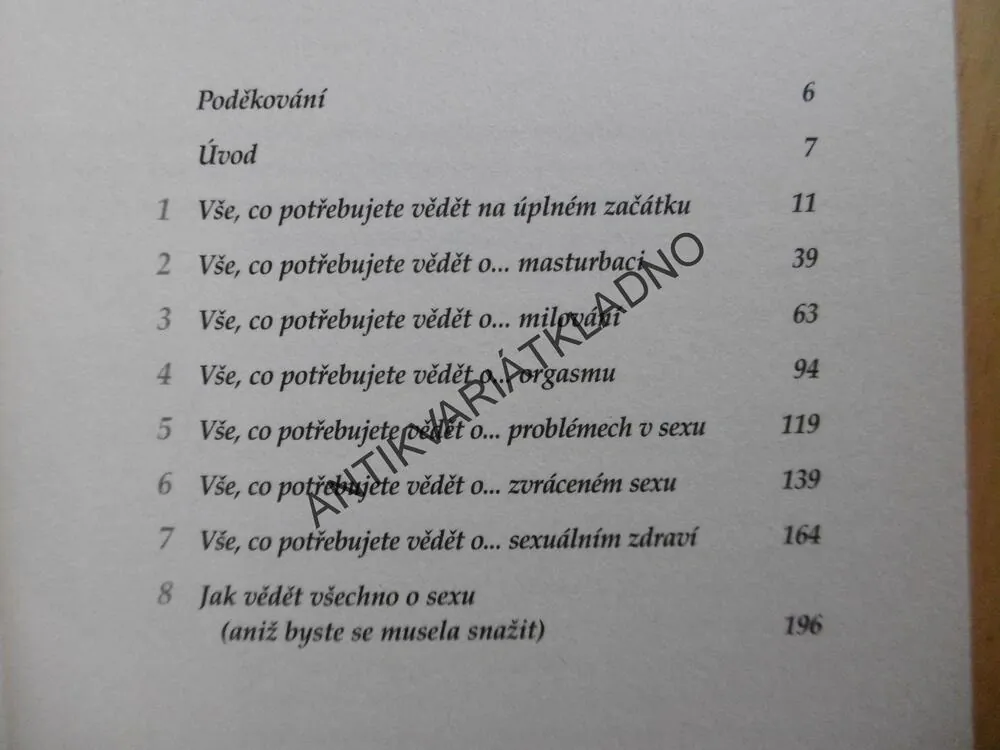 PRŮVODCE PRO NESMĚLÉ DÍVKY, JAK NA PĚKNÝ SEX, ANITA NAIK, **an