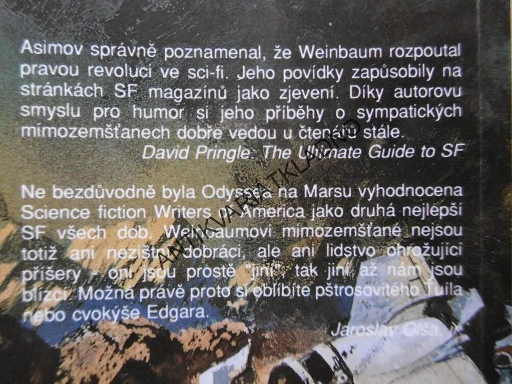 ODYSSEA NA MARSU, STANLEY G. WEINBAUM, **an