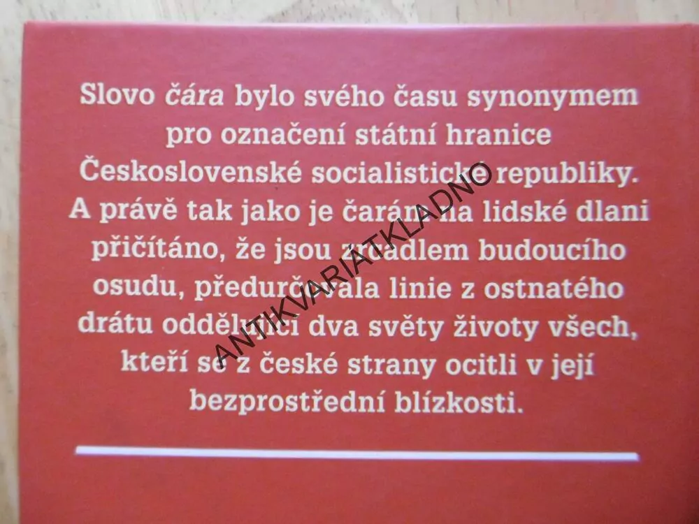 ČÁRA, JOSEF HAPKA, **an