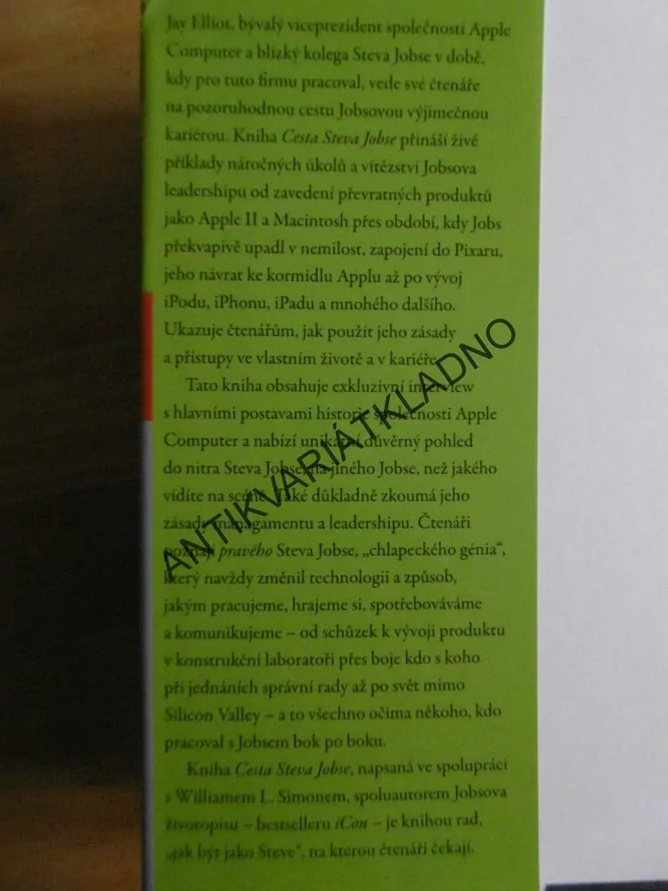 CESTA STEVA JOBSE, JAY ELLIOT, **an