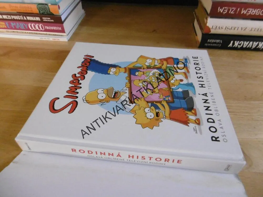 SIMPSONOVI, RODINNÁ HISTORIE, OSLAVA OBLÍBENÉ TELEVIZNÍ RODINY, MATT GROENING, **an
