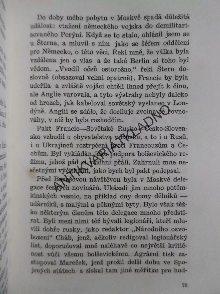 BOLŠEVICI, BENEŠ A MY, KRYCHTÁLEK, 1941