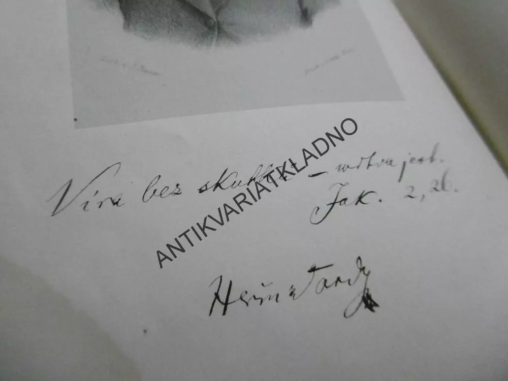 HISTORIE SBORU HOŘATEVSKÉHO, OD ZASLOŽENÍ POD ROK 1868, HEŘMAN Z TARDY, 1898